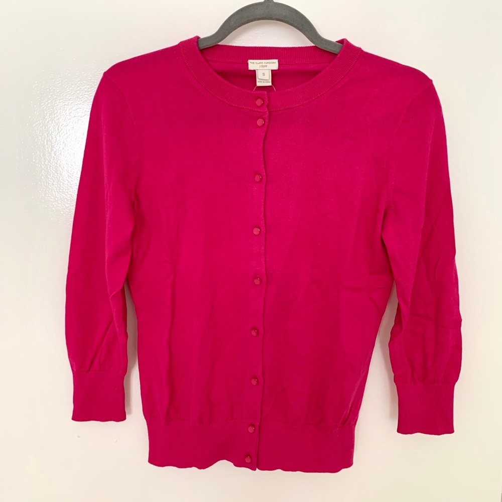 Brand new magenta cardigan